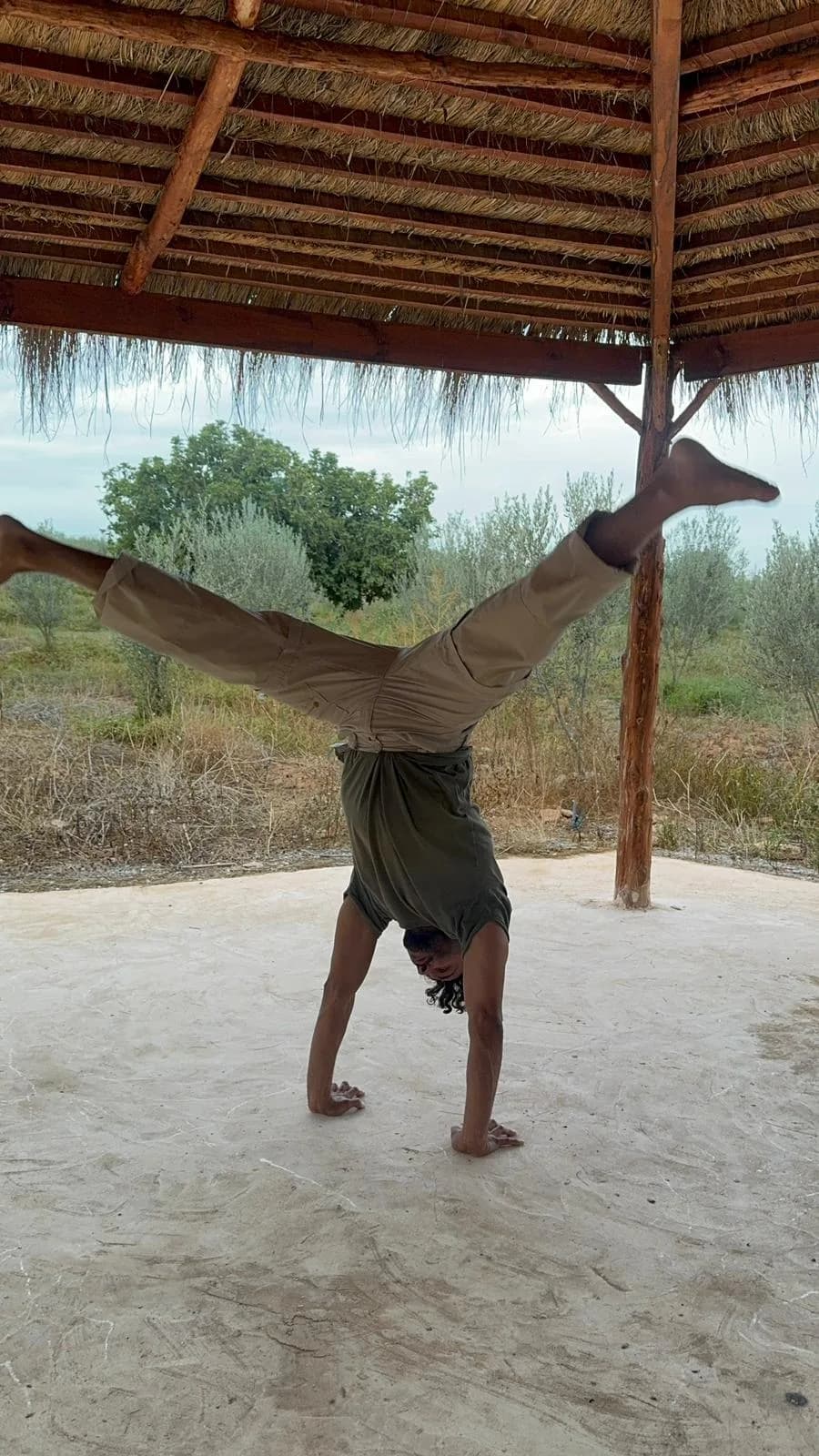 Pratique du mouvement avec Mahdi à Farm El Baya